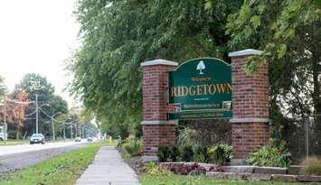 Ridgetown Welcome Sign. (Photo courtesy of the Municipality of Chatham-Kent via chatham-kent.ca)