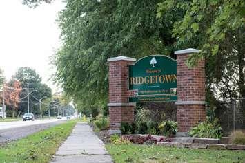 Ridgetown Welcome Sign. (Photo courtesy of the Municipality of Chatham-Kent via chatham-kent.ca)