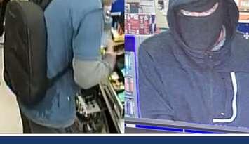 The suspect wanted for a series of armed robberies (Photo by: Windsor police)