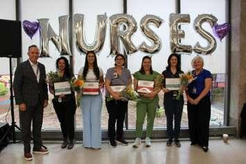 (Photo of award-winning nurses courtesy of Hotel Dieu Grace Hospital)