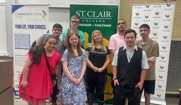 The first Project SEARCH interns for the Greater Essex County District School Board, June 2025. (Photo by Maureen Revait) 