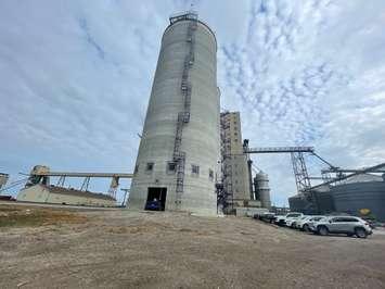 Grain storage and drying facilities at ADM industries in Port Windsor, September 4, 2025. (Photo by Maureen Revait) 