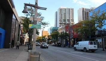 Downtown Windsor on October 1, 2015. (Photo by Ricardo Veneza)