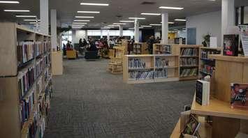 Windsor Public Library Budimir Branch, February 14, 2020. (Photo by Maureen Revait) 