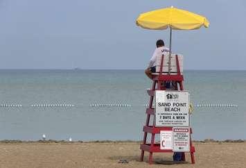 BlackburnNews.com file photo of Sandpoint Beach in Windsor. 