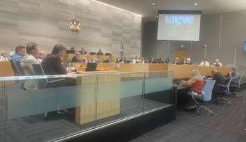 Windsor City Council meeting July 14, 2025. (Photo by Maureen Revait)