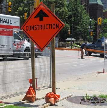 Road construction (Photo by Tamara Thornton, Blackburn Media)