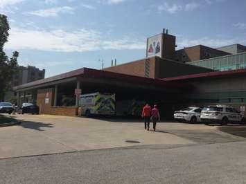 Windsor Regional Hospital-Ouellette Campus emergency department, August 21, 2017. (Photo by Maureen Revait) 