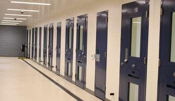 Cells at the Southwest Detention Centre in Windsor (BlackburnNews.com file photo)