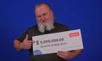 (Photo of David MacDonald of Belle River courtesy of the Ontario Lottery and Gaming Corporation)