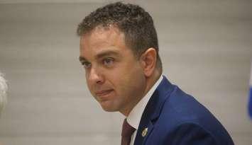 Windsor Ward 2 Councillor Fabio Costante at City Council, September 23, 2019. Photo by Mark Brown/WindsorNewsToday.ca.