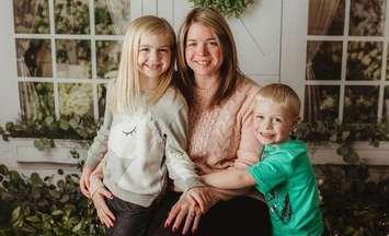 (A photo of Carly, Madison, and Hunter Stannard-Walsh courtesy of Hiatus House)