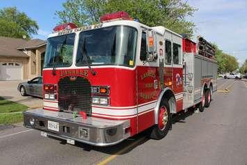 LaSalle Fire Services truck. (Photo by Mike Vlasveld.) 